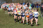 Senior womens 2019 British Athletics Inter Counties Cross Country, Prestwood Hall, Loughborough. Photo:  David T. Hewitson/Sports for All Pics
